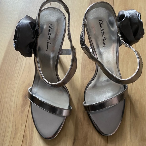 Charlotte Russe Amy-01 Womens Open Toe Ankle - Picture 5 of 16